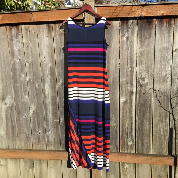 Multicolored Calvin Klein Maxi Dress-M - Picture 2 of 4